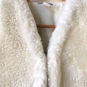 Restoration Hardware RH Baby Child White Faux Vest